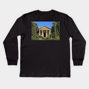 King William's Temple, Kew Gardens Kids Long Sleeve T-Shirt